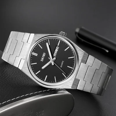 Мужские часы Skmei 9288SIBK Silver-Black