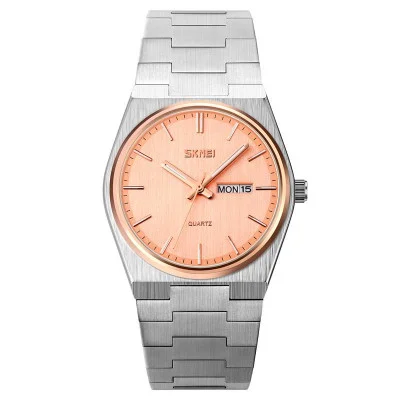 Skmei 9288SIRGRG Silver-Rose Gold-Rose Gold