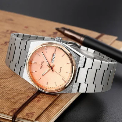 Чоловічий годинник Skmei 9288SIRGRG Silver-Rose Gold-Rose Gold