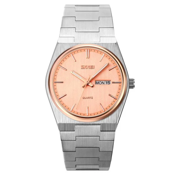 Мужские часы Skmei 9288SIRGRG Silver-Rose Gold-Rose Gold фото 1