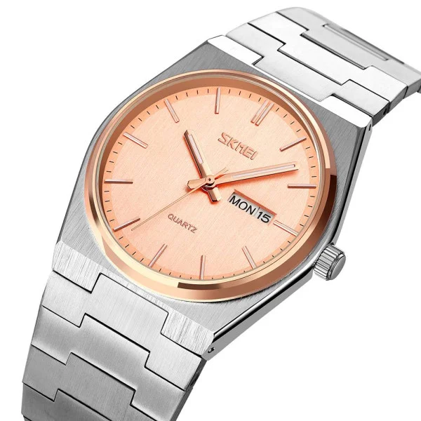 Мужские часы Skmei 9288SIRGRG Silver-Rose Gold-Rose Gold фото 3
