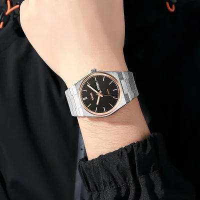 Чоловічий годинник Skmei 9288SIRGBK Silver-Rose Gold-Black