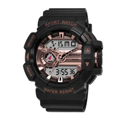 Мужские часы Sanda 599 Black-Cuprum
