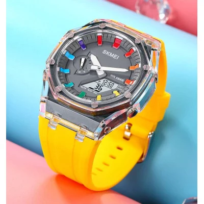 Наручний годинник Skmei 2100YL Yellow
