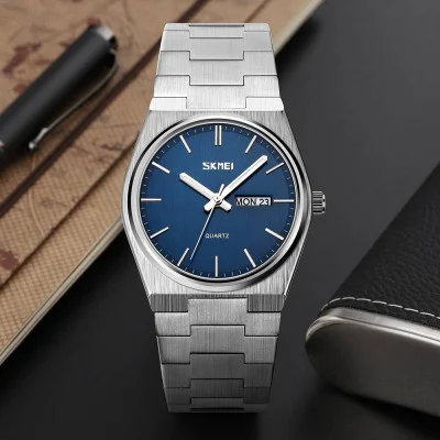 Чоловічий годинник Skmei 9288SIBU Silver-Blue