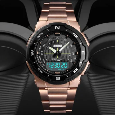 Чоловічий годинник Skmei 1370RG Rose Gold