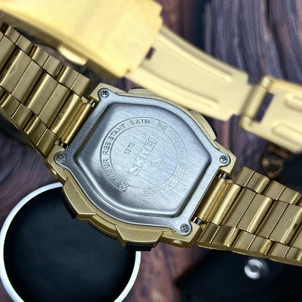 Чоловічий годинник Skmei 1370GD Gold фото 10
