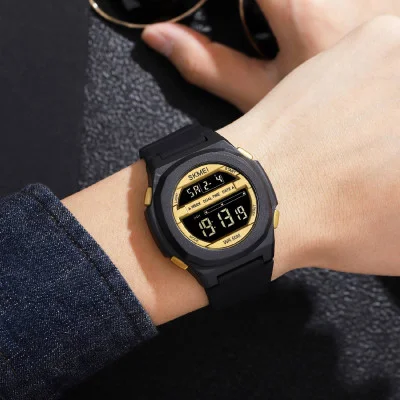 Мужские часы Skmei 1821BKGD Black-Gold