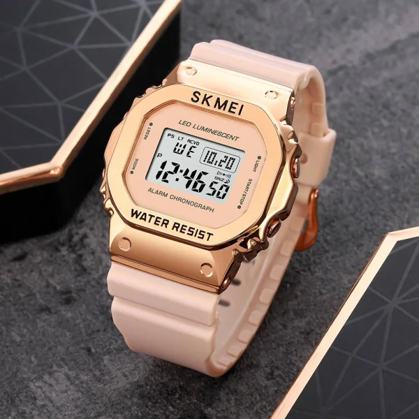 Жіночий годинник Skmei 1851PK Pink фото 5