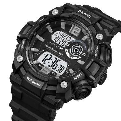 Мужские часы Skmei 2018BKWT Black-White