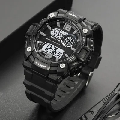 Мужские часы Skmei 2018BKWT Black-White