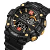 Чоловічий годинник Skmei 2018GDBK Gold-Black фото 3