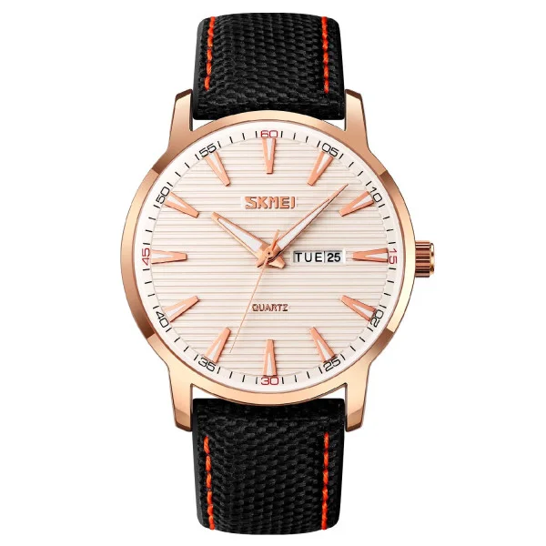 Чоловічий годинник Skmei 9303RGSI Rose Gold-Silver фото 1