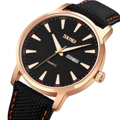 Мужские часы Skmei 9303RGBK Rose Gold-Black