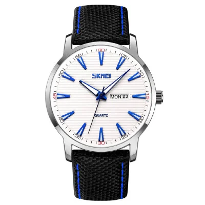 Чоловічий годинник Skmei 9303SIBU Silver-Blue