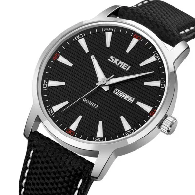 Чоловічий годинник Skmei 9303SIBK Silver-Black