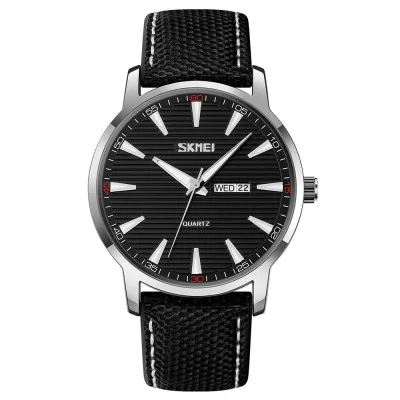 Чоловічий годинник Skmei 9303SIBK Silver-Black
