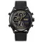 Skmei 1975LBKBK Black-Black Leather.