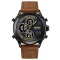 Skmei 1975LDKBNBK Dark Brown-Black Leather.