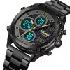 Чоловічий годинник Skmei 1975SBKBK Black-Black Steel фото 4