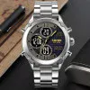 Мужские часы Skmei 1975SSIBK Silver-Black Steel фото 5