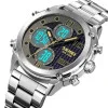 Чоловічий годинник Skmei 1975SSIWT Silver-White Steel фото 4