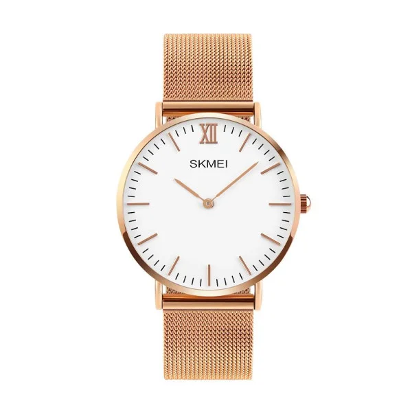 Жіночий годинник Skmei 1181SRG Rose Gold Steel фото 1