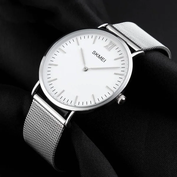 Жіночий годинник Skmei 1181SSI Silver Steel фото 4