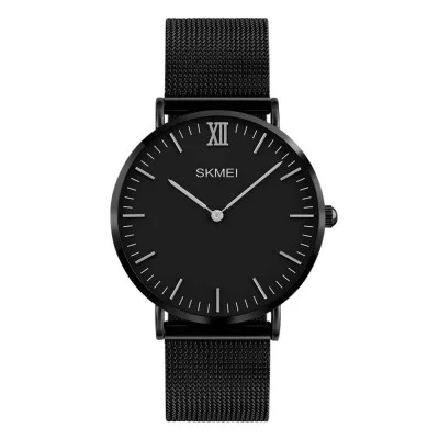 Жіночий годинник Skmei 1181SBKSI Black-Silver Steel