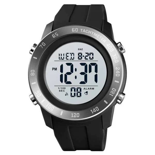 Чоловічий годинник Skmei 1524BKWT Black-White фото 1