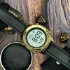 Чоловічий годинник Skmei 1864LGDWT Gold-White Leather фото 6