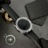 Чоловічий годинник Skmei 1864LSIBK Silver-Black Leather фото 7