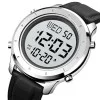 Мужские часы Skmei 1864LSIWT Silver-White Leather фото 3
