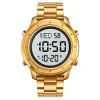 Мужские часы Skmei 1864SGDWT Gold-White Steel фото 2