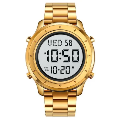 Чоловічий годинник Skmei 1864SGDWT Gold-White Steel