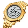 Мужские часы Skmei 1864SGDWT Gold-White Steel фото 3