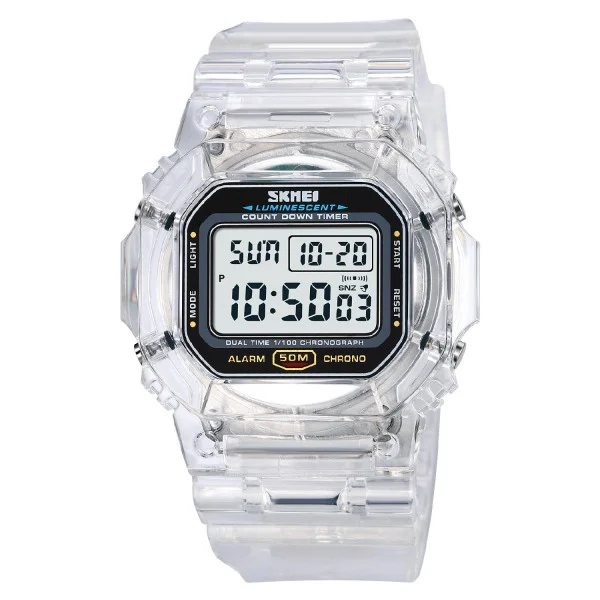 Женские часы Skmei 1999WT White фото 1
