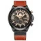 Curren 8380 Black-Brown