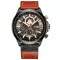 Curren 8380 Black-Brown