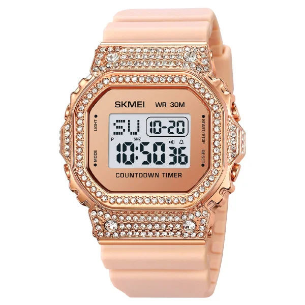Жіночий годинник Skmei 2000RG Rose Gold фото 1