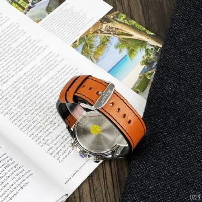 Чоловічий годинник Curren 8380 Silver-Cuprum-Brown