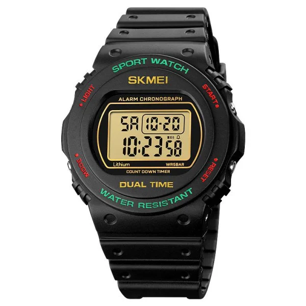 Мужские часы Skmei 1776BKGD Black-Gold фото 1