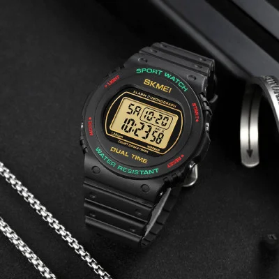Мужские часы Skmei 1776BKGD Black-Gold