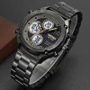 Чоловічий годинник Skmei 1975SBKWT Black-White Steel фото 5