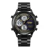 Мужские часы Skmei 1975SBKWT Black-White Steel фото 2