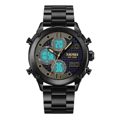 Мужские часы Skmei 1975SBKWT Black-White Steel