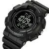 Мужские часы Skmei 2077BK Black+Compass фото 3