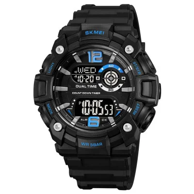 Мужские часы Skmei 2018BUBK Blue-Black