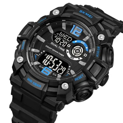 Мужские часы Skmei 2018BUBK Blue-Black