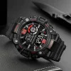 Чоловічий годинник Skmei 2018RDBK Red-Black фото 4